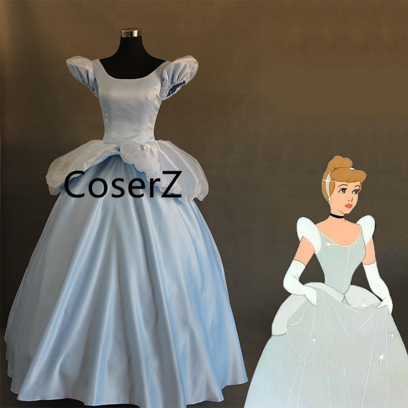Cinderella Dress Custom, Princess Cinderella Dress Cosplay Costume – CoserZ