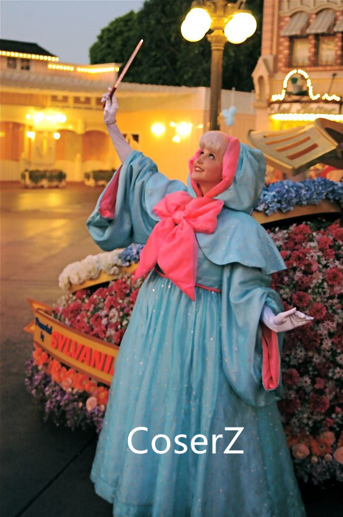 Custom-made Cartoon Cinderella Fairy Godmother Dress Cosplay Costume CoserZ Custom-made Cartoon Cinderella Fairy Godmother Dress Cosplay Costume CoserZ
