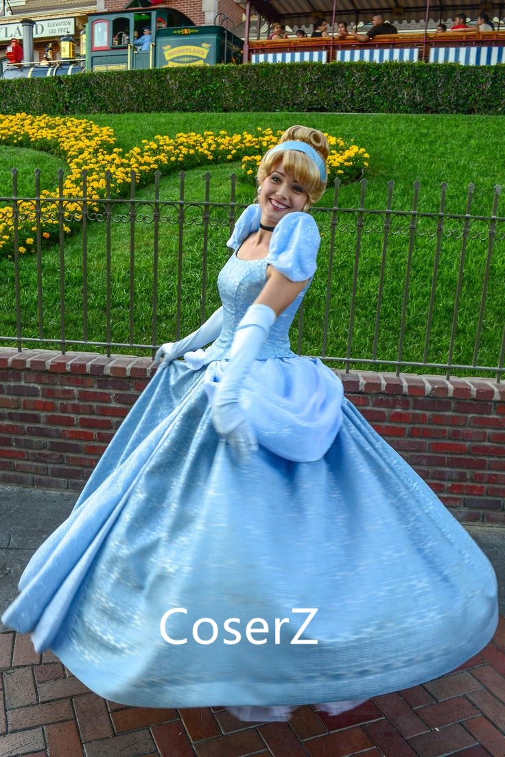 Custom-made Cartoon Cinderella Dress, Cinderella Cosplay Costume CoserZ Custom-made Cartoon Cinderella Dress, Cinderella Cosplay Costume CoserZ