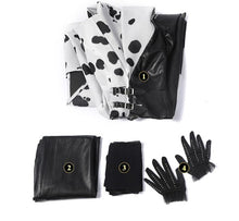 Cruella Deville Costume Adult, Cruella Costume, Cruella de Vil Costume Fur Coat Full Outfits 2021 Film