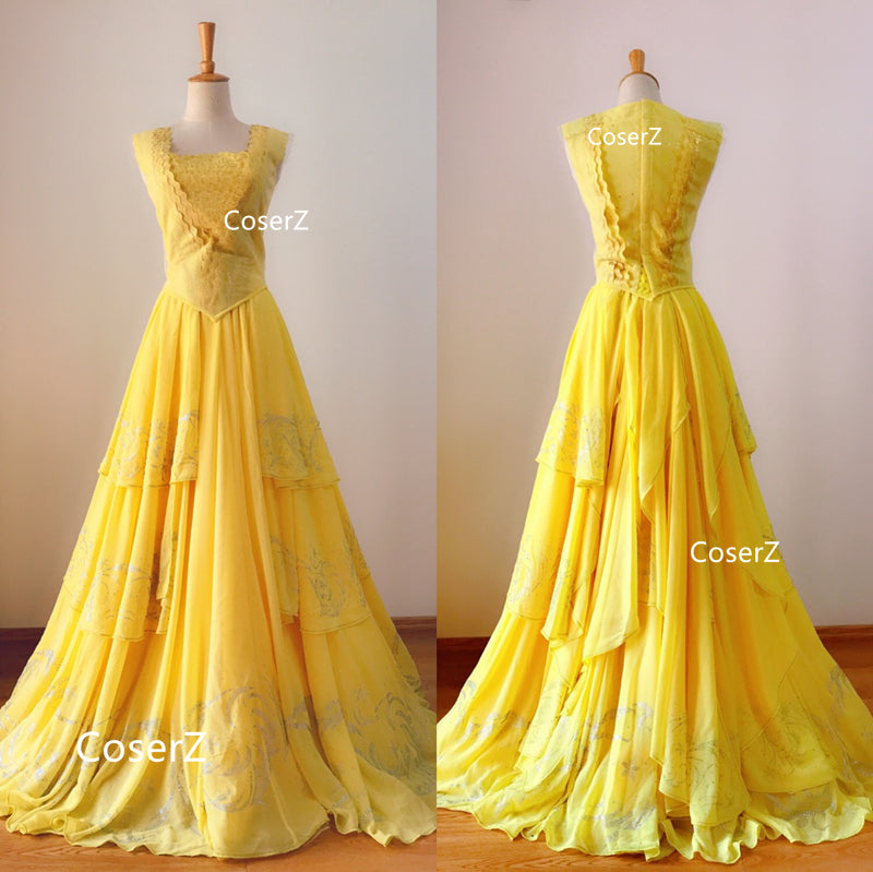 belle dress adult Blue Costume for Women, Belle Blue Village Cosplay Costume Lydiacosplay Its great to have elegant layers of rich cloth draping down your body while courtly music plays and you prepare to be watched by the whole kingdom while you dance the night away 3 Pc Belle Provincial Beauty