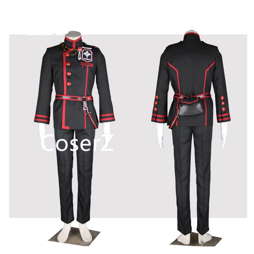 Custom D Gray Man Allen Walker Cosplay Costume