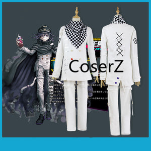 Anime Danganronpa V3 Ouma Kokichi Costume Cosplay School Uniform Suit