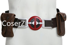 Deadpool Belt with Metal Buckle 6 Pockets Cosplay Costume