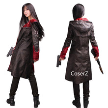 Devil May Cry Dante Cosplay Costume DMC 5 Leather Jacket Trench Coat