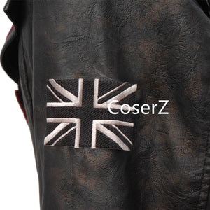 Devil May Cry Dante Cosplay Costume DMC 5 Leather Jacket Trench Coat