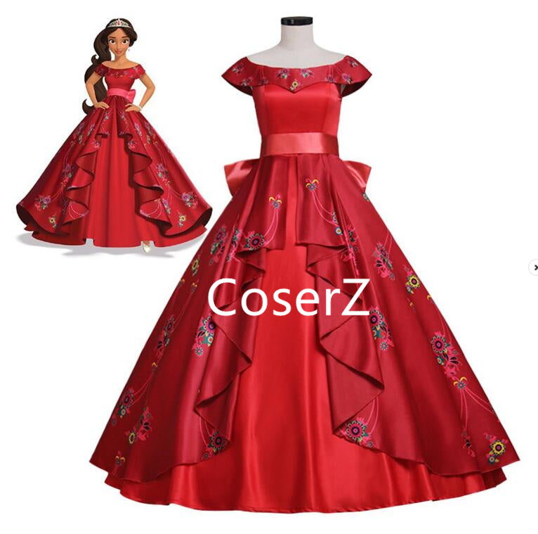 Elena of Avalor Elena Dress, Elena Costume, Elena Cosplay Costume