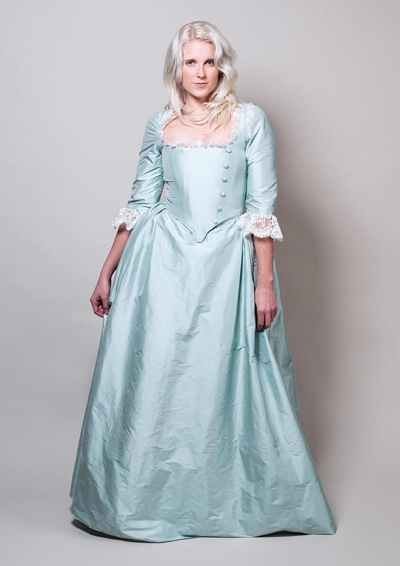 eliza hamilton blue dress Sewing Eliza Hamilton's Helpless/Winter's Ball Gown (Hamilton)