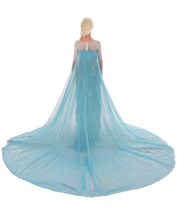 elsa dress for women Deluxe Frozen Elsa Dress, Elsa Costume Halloween Cosplay Costume – CoserZ