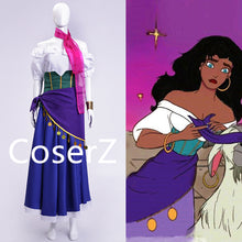 Custom Esmeralda Costume, Esmeralda Dress Cosplay Halloween Costume