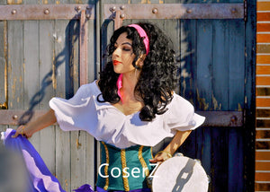 Esmeralda Costume for Adults, Esmeralda Dress Halloween Costume – Coserz