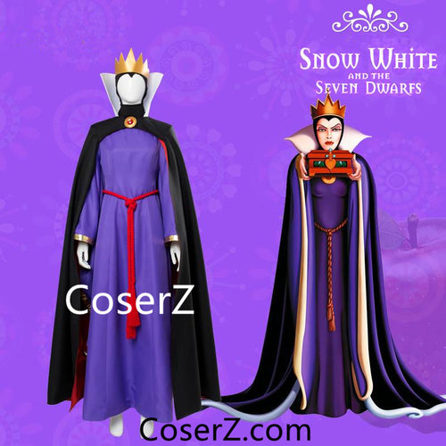 Evil Queen Costume from Snow White Wicked Queen Plus Size Accepted