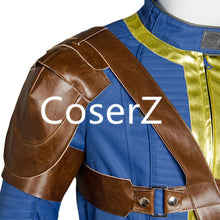 Fallout 4 FO Nate Cosplay Costume Vault #111 Jumpsuit Halloween Party Costume