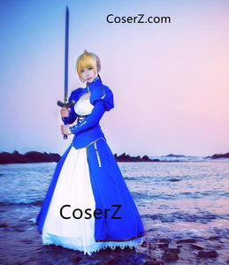 Fate Stay Night Sword Saber Costume Artoria Pendragon Cosplay Costume – CoserZ