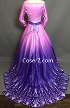 Frozen 2 Act 1 Elsa Costume Elsa Holiday Purple Dress Outfit