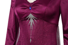Frozen 2 Elsa Purple Dress, Frozen 2 Elsa Nightgown Red Dress