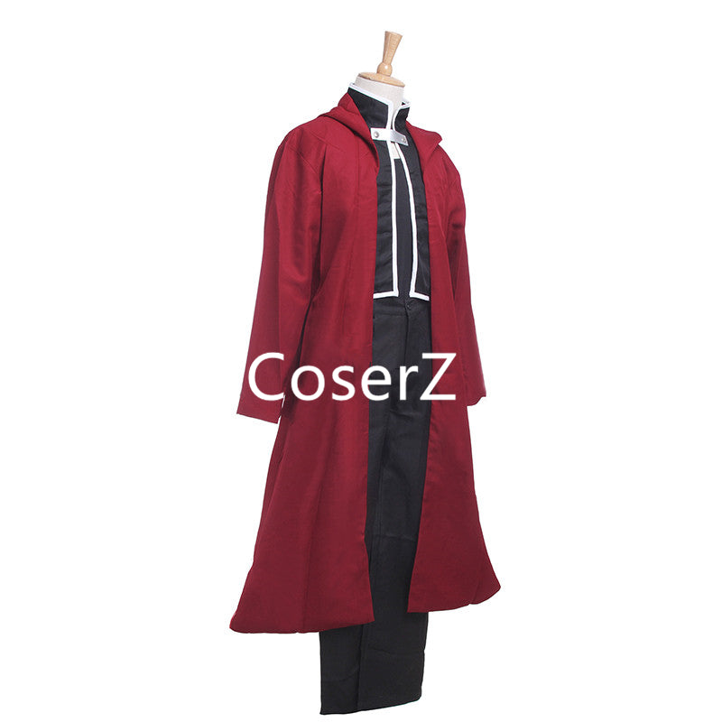 Custom Fullmetal Alchemist Edward Elric Cosplay Costume Full Set