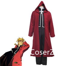 Custom Fullmetal Alchemist Edward Elric Cosplay Costume Full Set