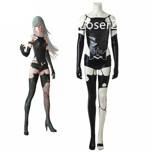 Game NieR:Automata A2 Cosplay Costume YoRHa Type A No. 2 Costume for Adults