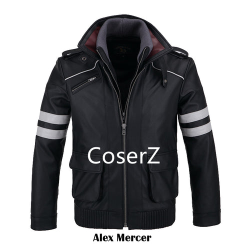 Game Prototype Alex Mercer Cosplay Jacket Winter Coat