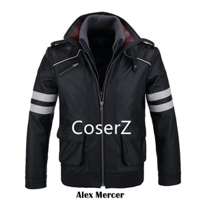 Game Prototype Alex Mercer Cosplay Jacket Winter Coat