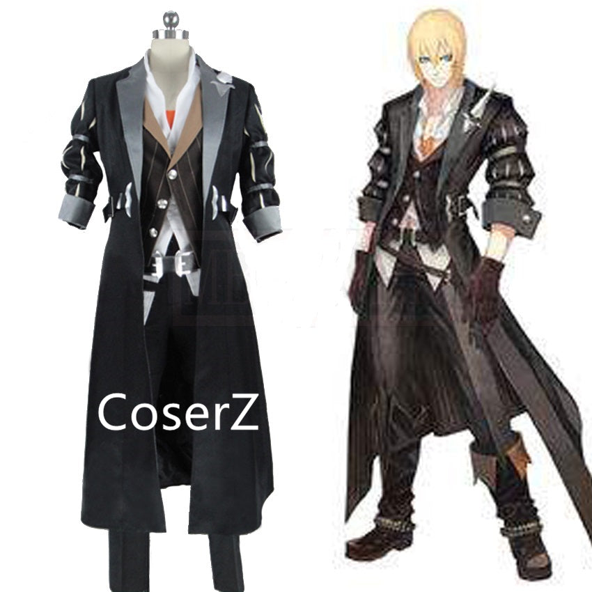 Game Tales of Berseria Eizen Costume Halloween Cosplay Costume