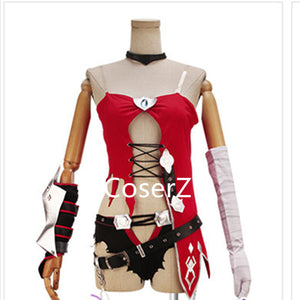 Game Tales of Berseria Velvet Crowe Costume for Adult Halloween costume