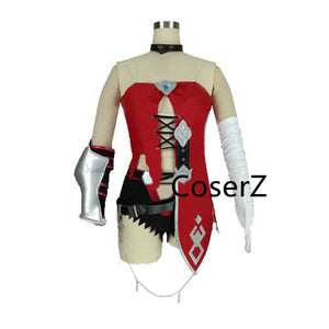 Game Tales of Berseria Velvet Crowe Costume Adult Women Halloween Cosplay Costume
