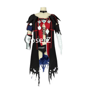 Game Tales of Berseria Velvet Crowe Costume Adult Women Halloween Cosplay Costume