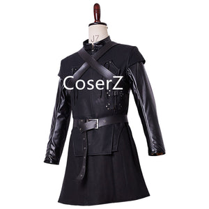 Game of Thrones Jon Snow Costume Halloween Cosplay Costume For Men Full Sets