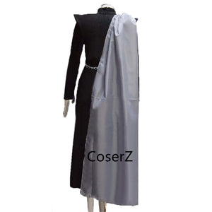 Game of Thrones Season 7 Daenerys Targaryen Cosplay Costume Adult Mother of Dragons Halloween Dress