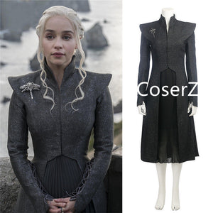 Game of Thrones Season 7 Daenerys Targaryen Cosplay Costume Adult Moth CoserZ Game of Thrones Season 7 Daenerys Targaryen Cosplay Costume Adult Moth CoserZ
