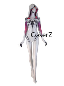 Venom Spider Gwen Stacy Cosplay Costume, Gwen Stacy Costume Zentai Superhero Bodysuit Suit Jumpsuits