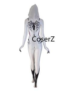 Venom Spider Gwen Stacy Cosplay Costume, Gwen Stacy Costume Zentai Superhero Bodysuit Suit Jumpsuits