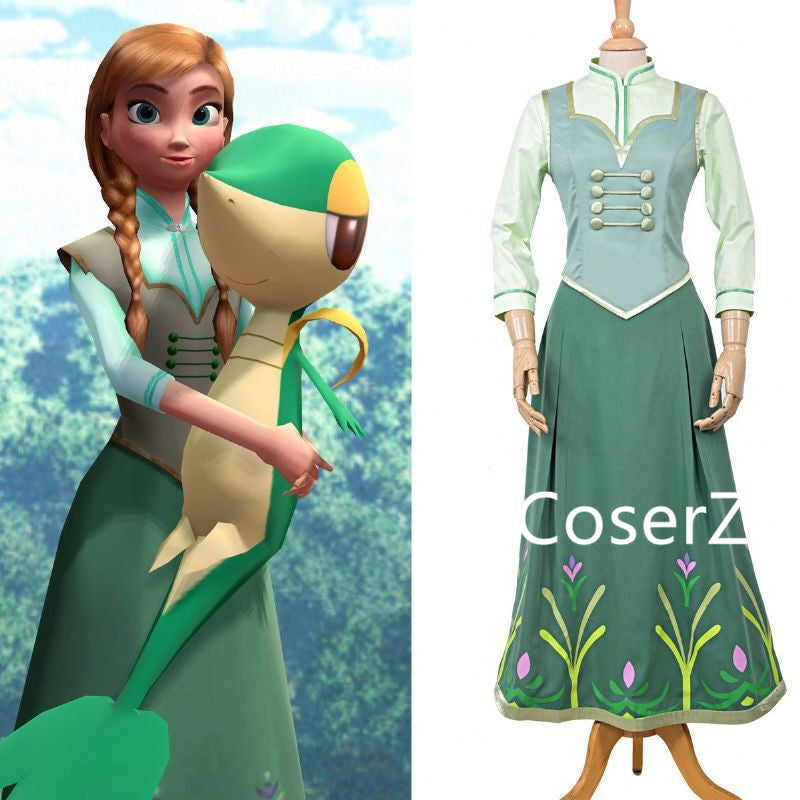 Custom-made Fever Costume Anna Dress Cosplay Costume – Coserz