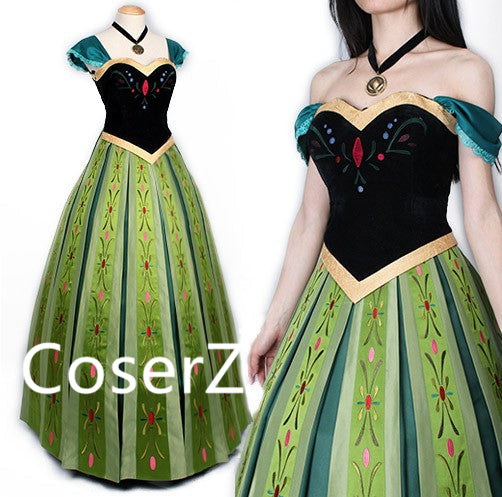 Custom-made Anna Coronation Dress, Anna Coronation Costume CoserZ Custom-made Anna Coronation Dress, Anna Coronation Costume CoserZ