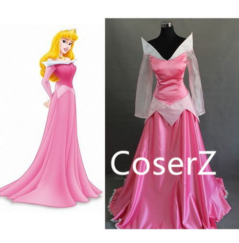 Sleeping Beauty Princess Aurora Dress, Aurora Costume