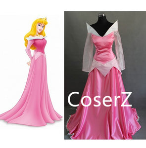 Sleeping Beauty Princess Aurora Dress, Aurora Costume