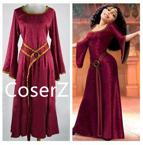 rapunzel red dress Live Rapunzel in a red dress on Craiyon