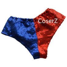 Harley Quinn Sequins Underwear Shorts Lined Pants Cosplay Costume