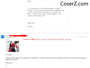 Harley Quinn Costume, Custom Harley Quinn Cosplay Costume One Piece