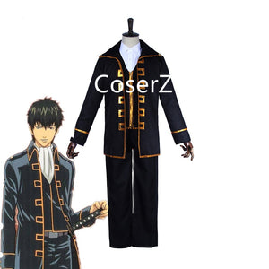 Anime Gintama Cosplay Costume, Hijikata Toushirou Okita Sougo Costume