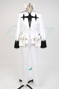 KILL la KILL Houka Inumuta White Cosplay Costume