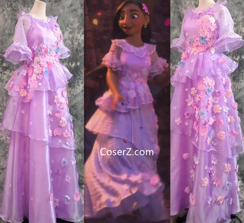 encanto purple dress Amazon.com: Plus Size Women's Disney Encanto Isabela Costume