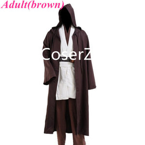 Star Wars Jedi/Sith Knight Cloak Cosplay Adult/Kids Hooded Robe Only