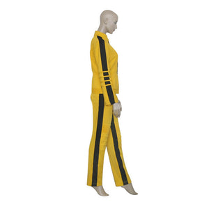 Game of Death Bruce Lee Kill Bill Tracksuit Ninja Uniform Cosplay Kill Bill Costume