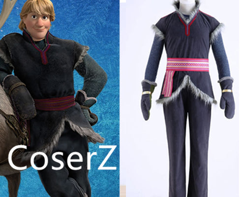 Custom Kristoff Costume, Kristoff Cosplay Costume