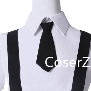 Land of the Lustrous Cosplay Costume Custom Overalls Socks Gloves