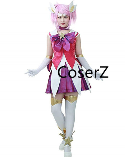 League Of Legends The Lady Luminosity Star Guardian Lux Costume