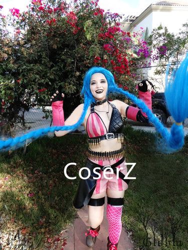 League of Legends Jinx Costume Cosplay Halloween Costume